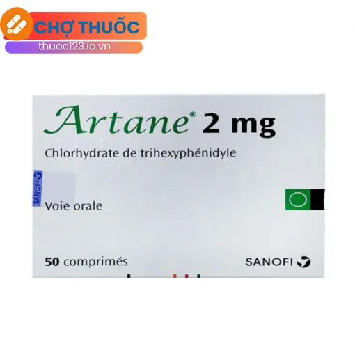 Artane 2mg (Hộp 50 viên)