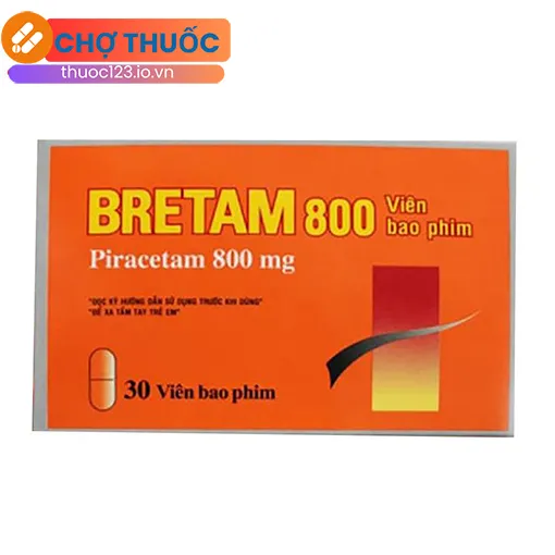 Bretam 800 Film-coated Tabs.