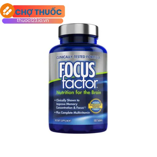 Focus Factor Viên Uống Tăng Cường Sức Khỏe Cho Não Bộ