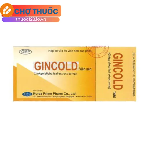 Gincold 40mg