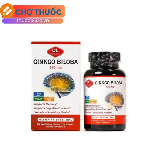 Ginkgo Biloba 120mg Olympian Labs