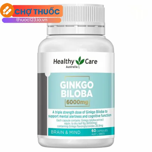 Ginkgo biloba 6000 Healthy Care