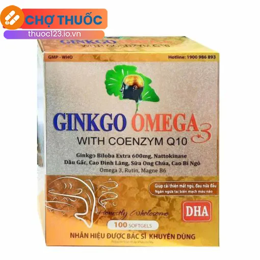 Ginkgo Omega 3 With Coenzym Q10 USA