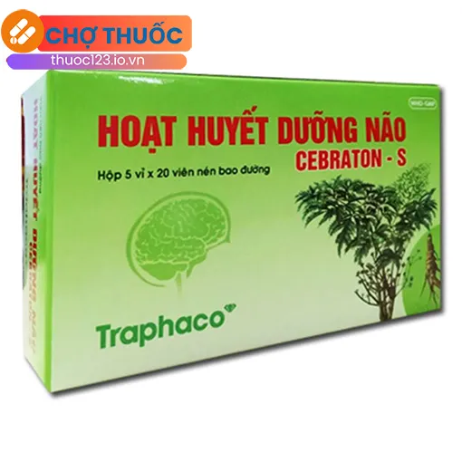 Hoạt huyết dưỡng não Cebraton-S