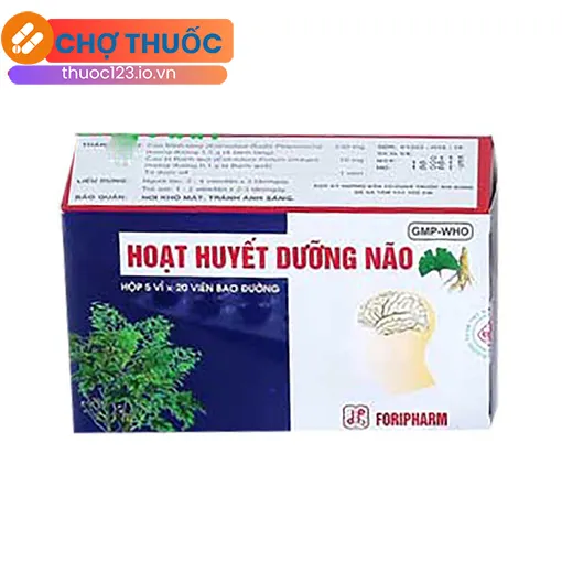 Hoạt Huyết Dưỡng Não Foripharm