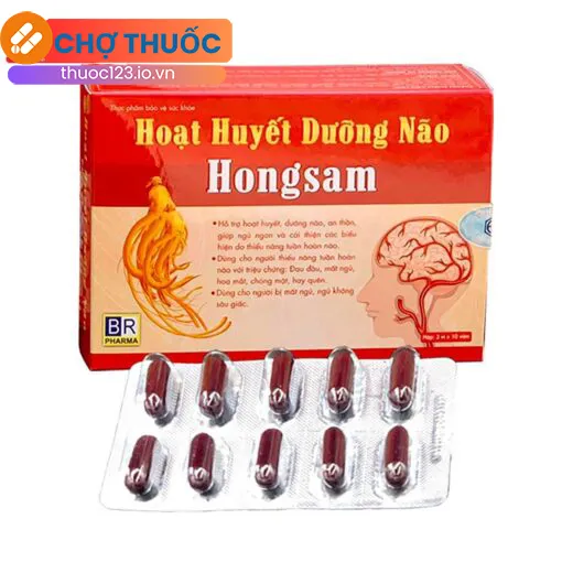 Hoạt huyết dưỡng não Hongsam