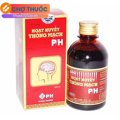 Hoạt Huyết Thông Mạch P/H (Chai 250ml)