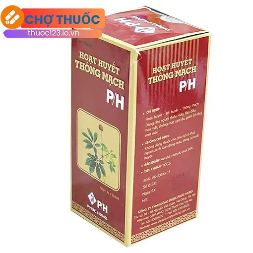 Hoạt Huyết Thông Mạch P/H (viên nén)