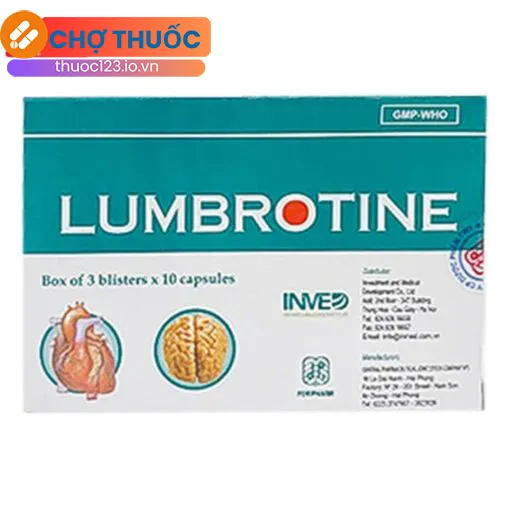 Lumbrotine (3 vỉ x 10 viên)