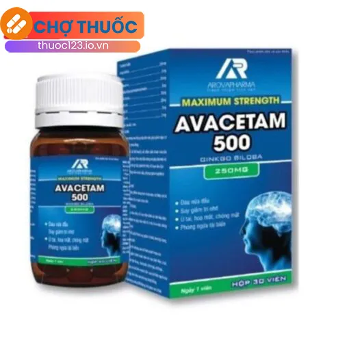 Maximum Strength Avacetam 500