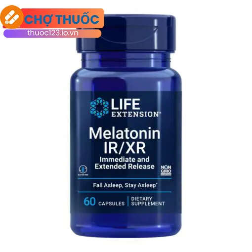 Melatonin IR/XR Life Extension