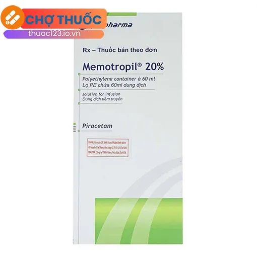 Memotropil 20% 12g/60ml