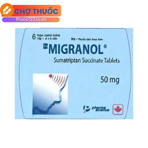 Migranol 50mg Pharmascience