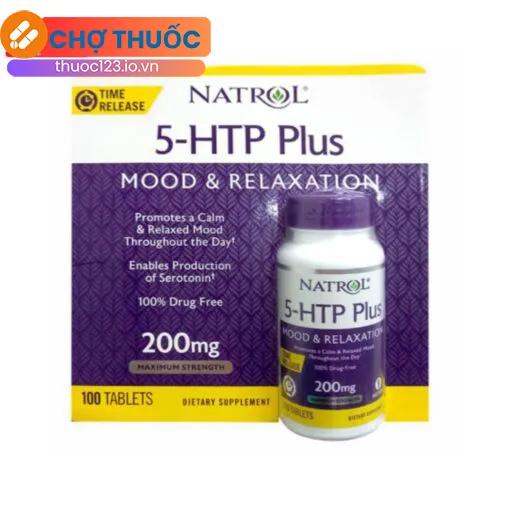 Natrol 5-HTP Plus Mood and Relaxation 200mg