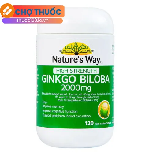 Nature’s Way Ginkgo Biloba 2000mg