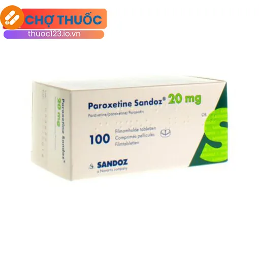 Paroxetine Sandoz 20mg