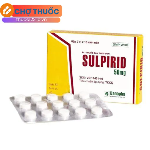 Sulpirid 50mg Danapha