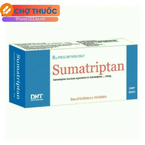 Sumatriptan 50mg Dược Hà Tây