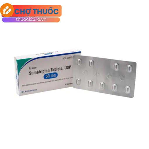 Sumatriptan Tablets USP 50mg Aurobindo