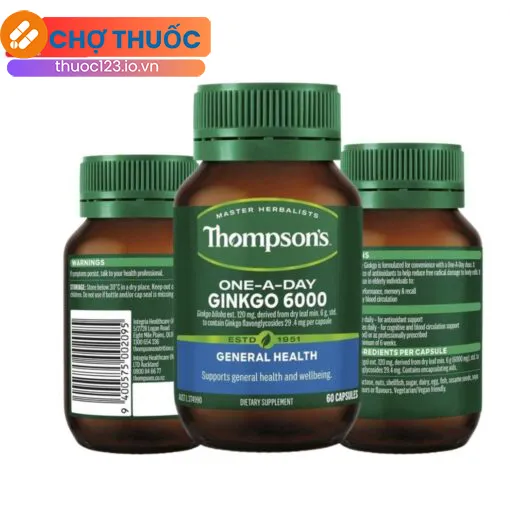 Thompson’s One-A-Day Ginkgo 6000