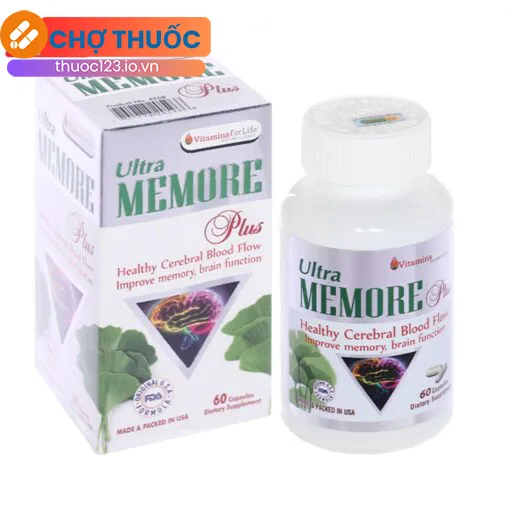 Ultra Memore Plus 60 viên