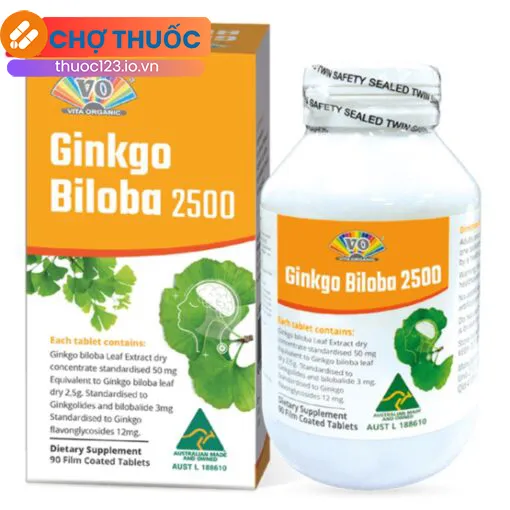 Vita Organic Ginkgo Biloba 2500